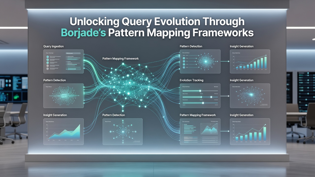 Detailed view of query pattern graphs within Borjade's framework